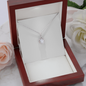 Eternal Hope Necklace With Mahogany Style Luxury Box