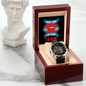 Dad Bod Lifting Team - Men's Openwork Watch
