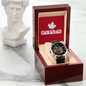 Canada Dad - Men's Openwork Watch