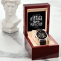 Vintage Aged To Perfection - Men's Openwork Watch