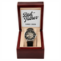 Best Father Since 2020 - Men's Openwork Watch