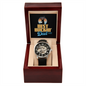 Best Buckin' Dad Ever - Men's Openwork Watch