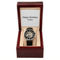 Happy Birthday Louis - Men's Openwork Watch