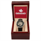 Canada Dad - Men's Openwork Watch
