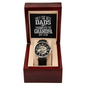 Only The Best Dads Get Promoted To Grandpa 2018 - Men's Openwork Watch