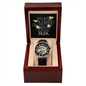 We Just Call Him Papa - Men's Openwork Watch