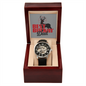 Best Buckin' Dad - Men's Openwork Watch