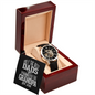 Only The Best Dads Get Promoted To Grandpa 2018 - Men's Openwork Watch