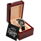Promoted To Grandpa 2018 - Men's Openwork Watch