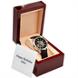 Happy Birthday John - Men's Openwork Watch