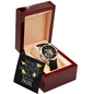 We Just Call Him Papa - Men's Openwork Watch