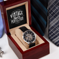 Vintage Aged To Perfection - Men's Openwork Watch