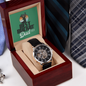 Best Buckin' Dad Ever v2 - Men's Openwork Watch