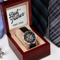 Best Father Since 2020 - Men's Openwork Watch