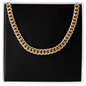 14k Gold Finished Cuban Link Chain v2