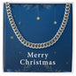 Merry Christmas v05 - Cuban Link Chain