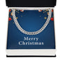 Merry Christmas v01 - Cuban Link Chain
