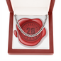 Celebrating 28 Years Anniversary - Cuban Link Chain With Mahogany Style Luxury Box