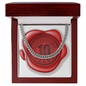 Celebrating 10 Years Anniversary - Cuban Link Chain With Mahogany Style Luxury Box
