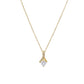 Celebrating 13 Years Anniversary - 18K Yellow Gold Finish Alluring Beauty Necklace