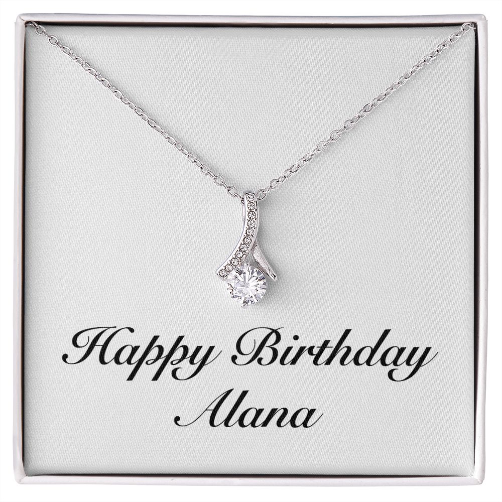 Happy Birthday Alana - Alluring Beauty Necklace