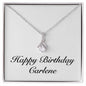 Happy Birthday Carlene - Alluring Beauty Necklace