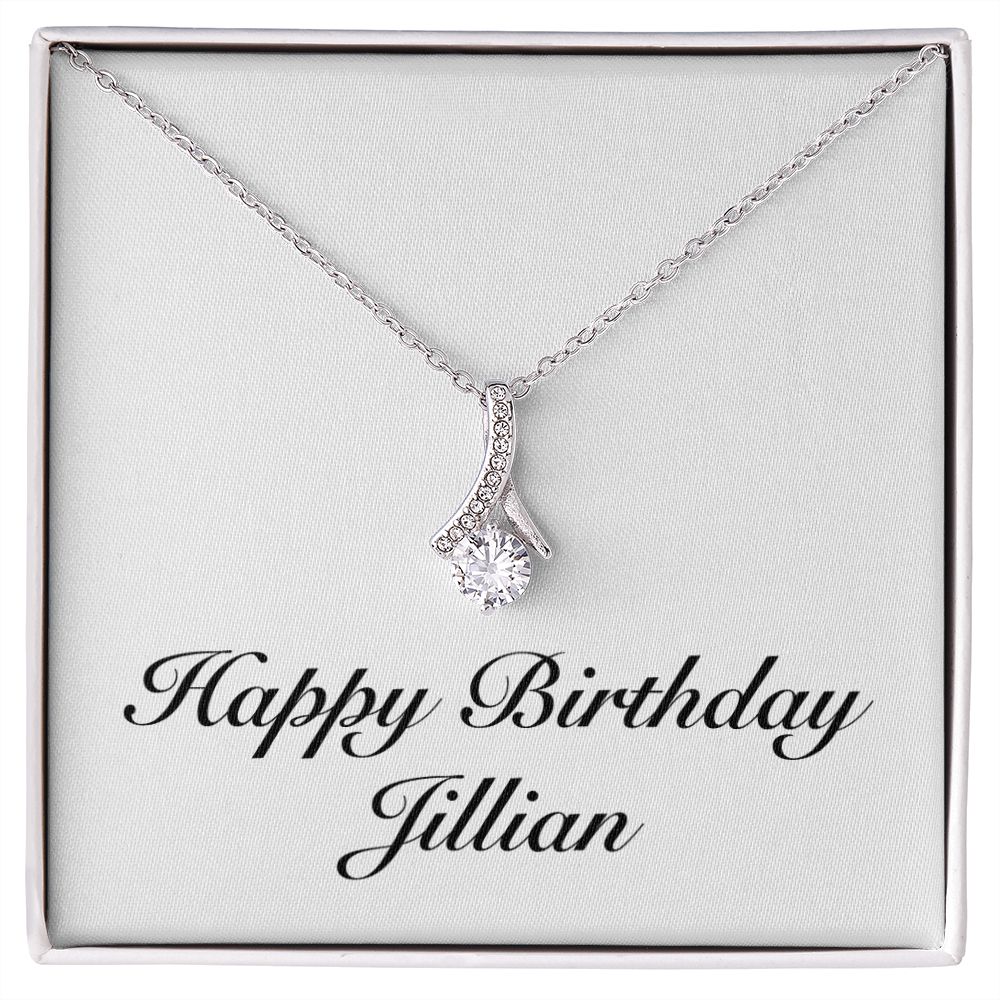 Happy Birthday Jillian - Alluring Beauty Necklace