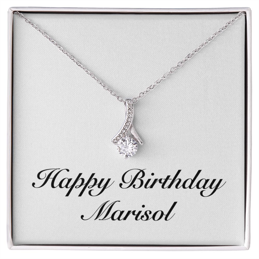Happy Birthday Marisol - Alluring Beauty Necklace