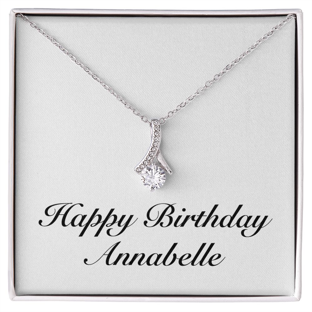 Happy Birthday Annabelle - Alluring Beauty Necklace
