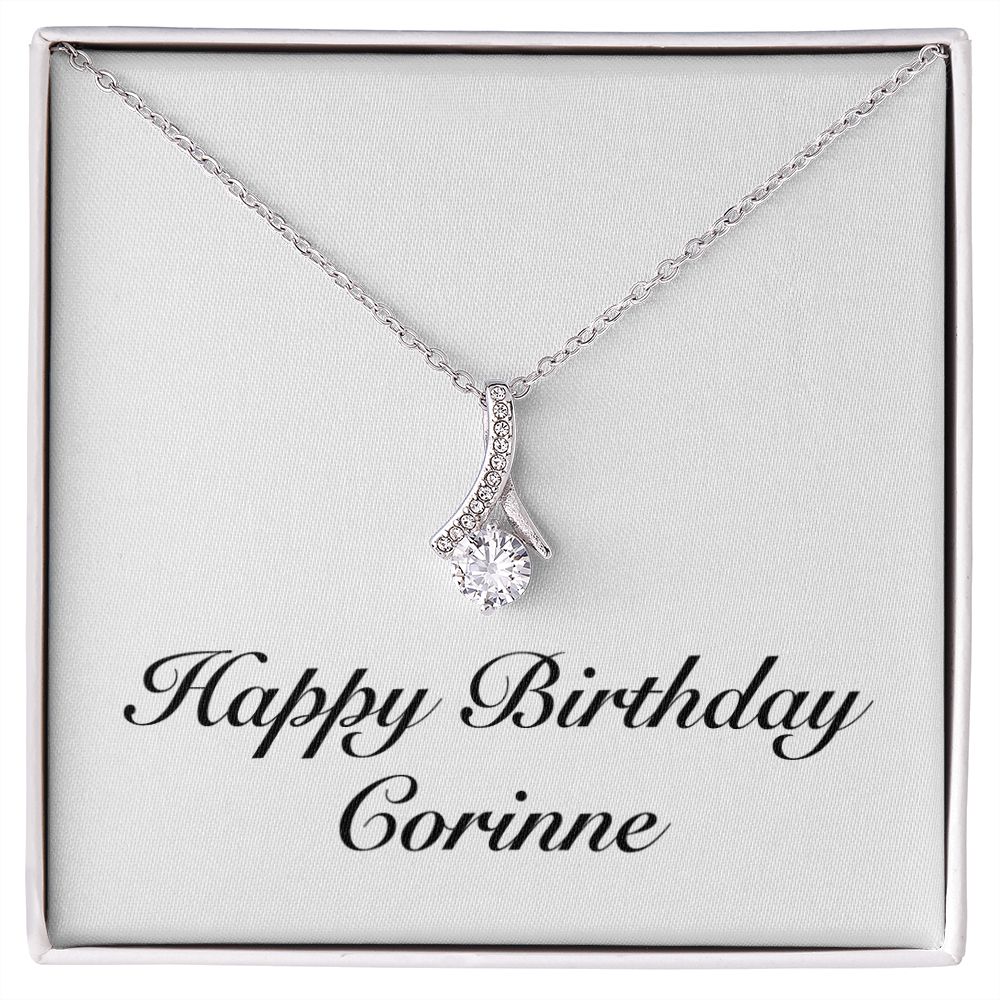 Happy Birthday Corinne - Alluring Beauty Necklace