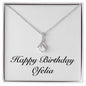 Happy Birthday Ofelia - Alluring Beauty Necklace