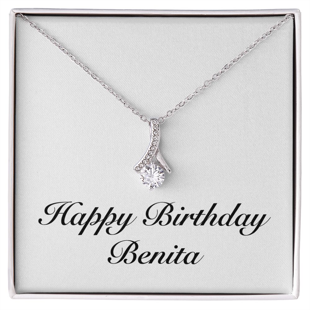 Happy Birthday Benita - Alluring Beauty Necklace