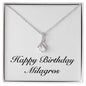 Happy Birthday Milagros - Alluring Beauty Necklace
