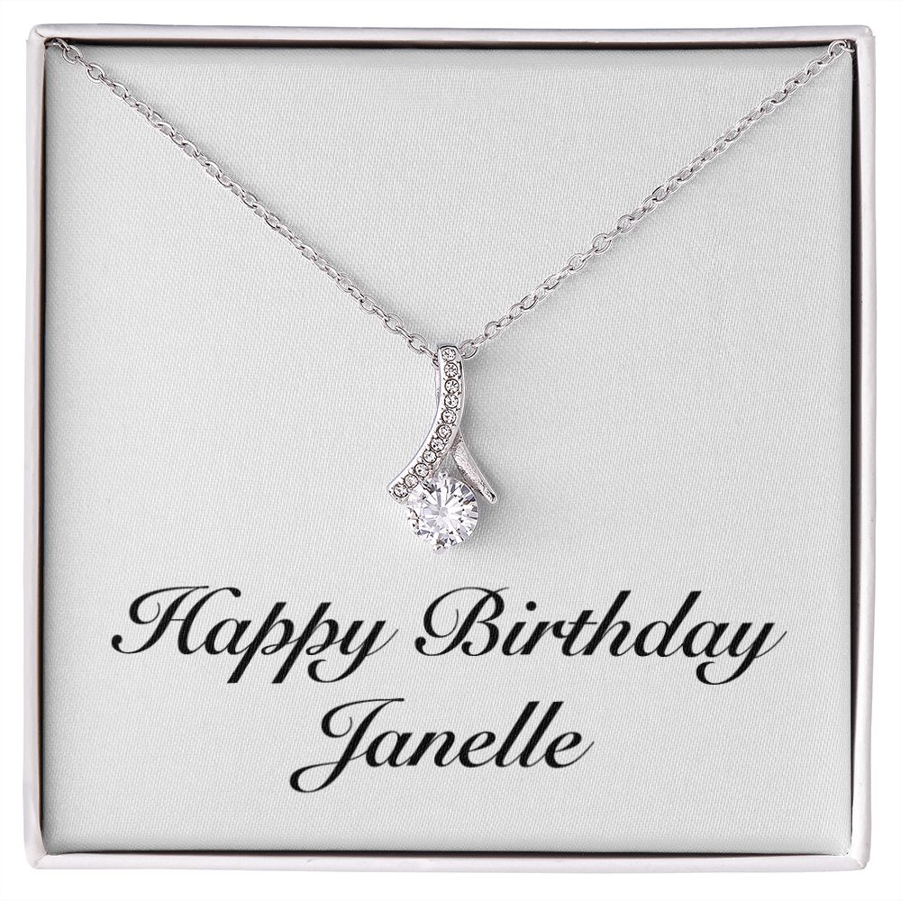 Happy Birthday Janelle - Alluring Beauty Necklace