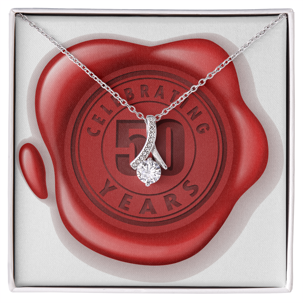 Celebrating 50 Years Anniversary - Alluring Beauty Necklace
