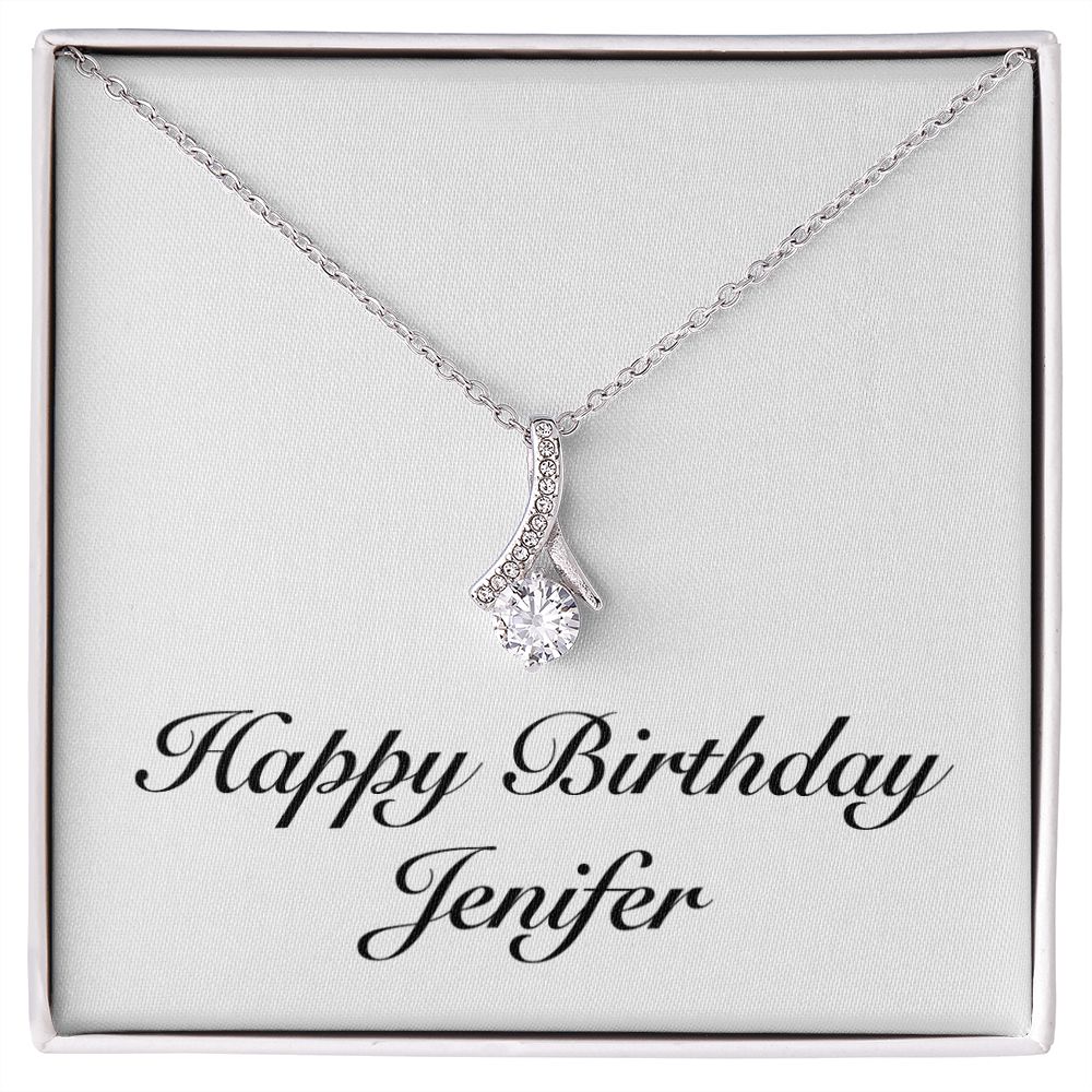 Happy Birthday Jenifer - Alluring Beauty Necklace