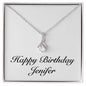Happy Birthday Jenifer - Alluring Beauty Necklace