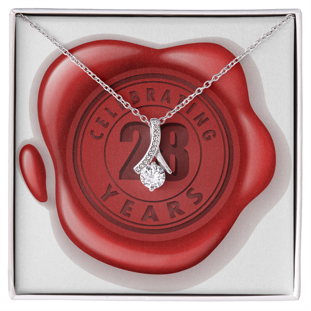 Celebrating 28 Years Anniversary - Alluring Beauty Necklace