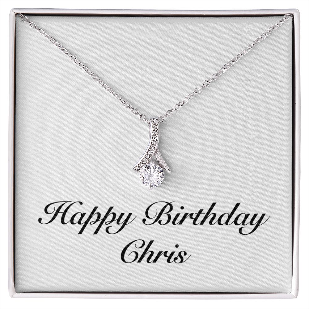 Happy Birthday Chris - Alluring Beauty Necklace
