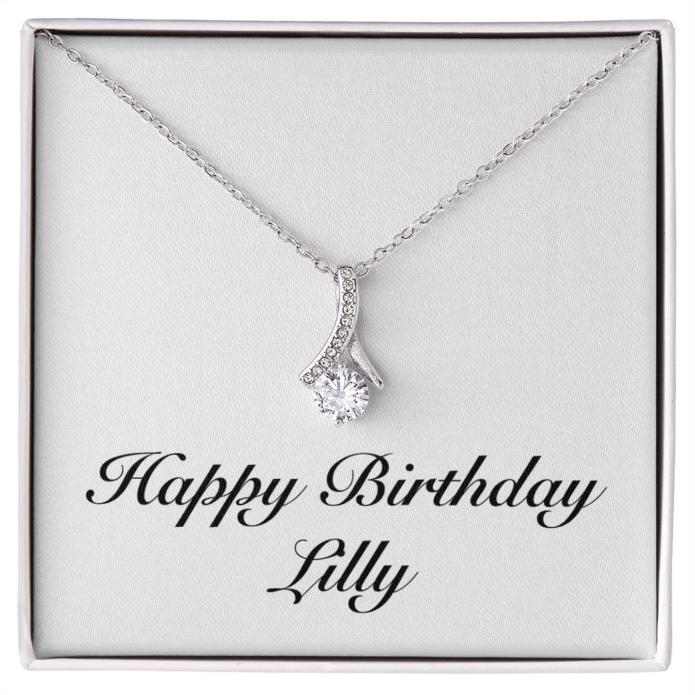 Happy Birthday Lilly - Alluring Beauty Necklace