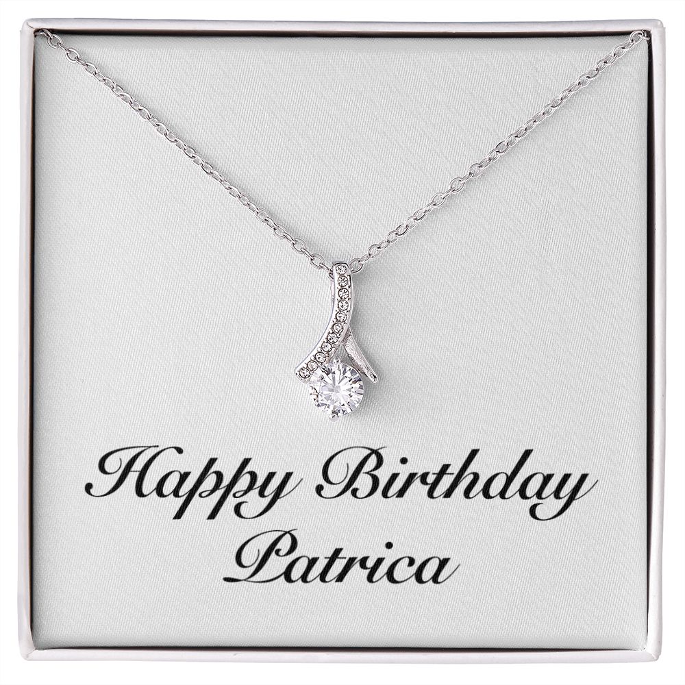 Happy Birthday Patrica - Alluring Beauty Necklace