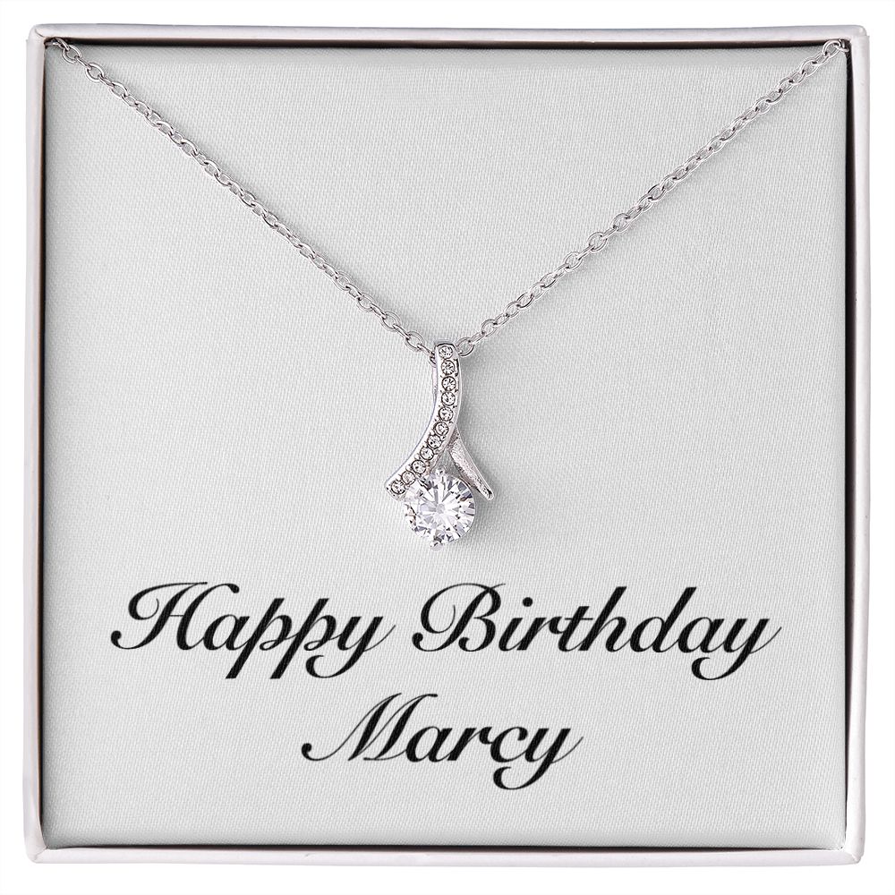 Happy Birthday Marcy - Alluring Beauty Necklace