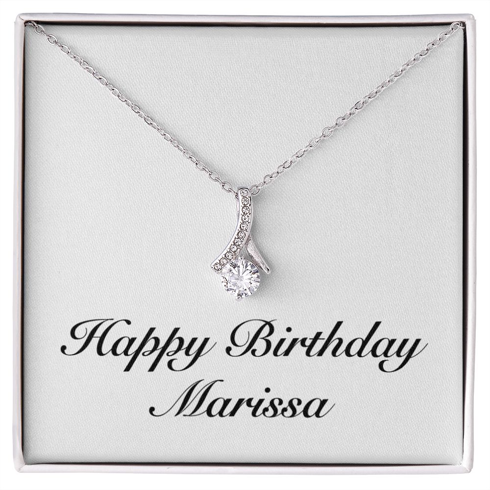 Happy Birthday Marissa - Alluring Beauty Necklace