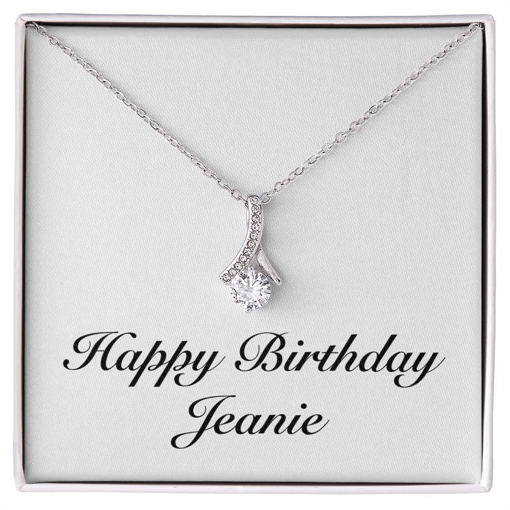 Happy Birthday Jeanie - Alluring Beauty Necklace