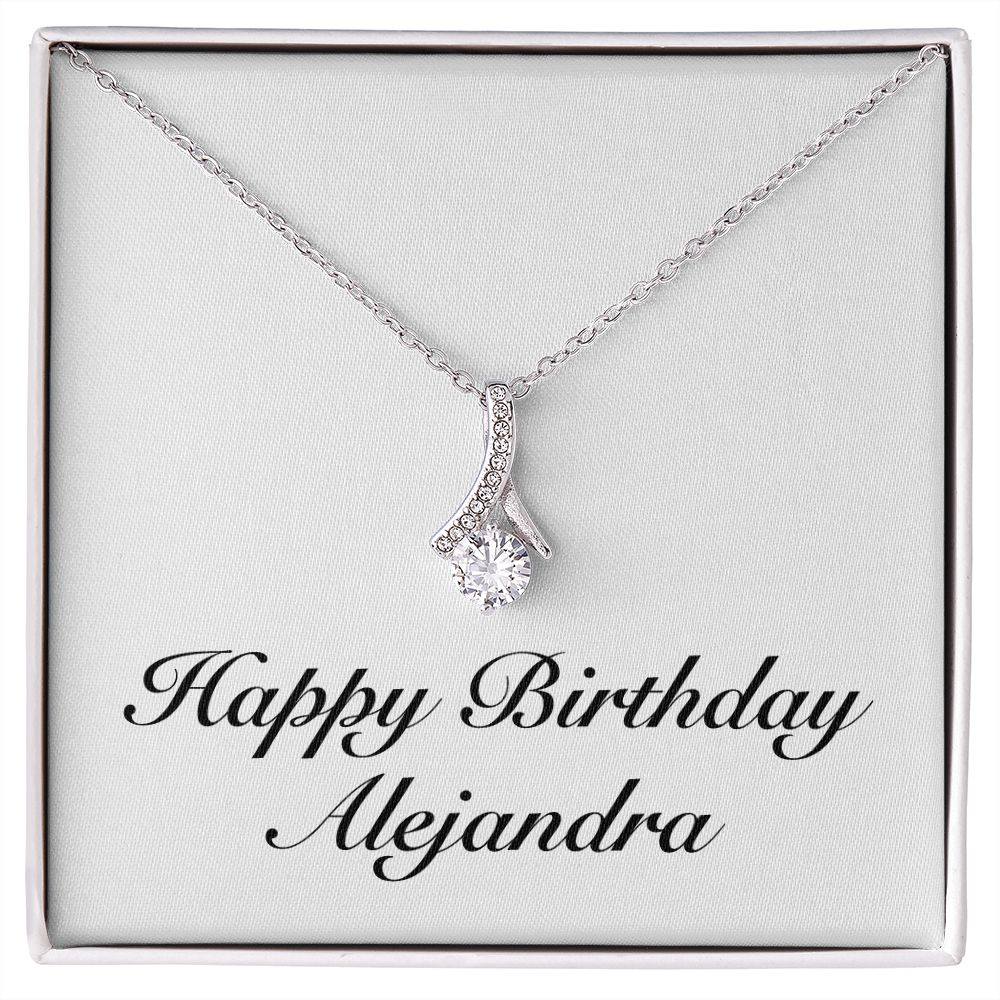 Happy Birthday Alejandra - Alluring Beauty Necklace