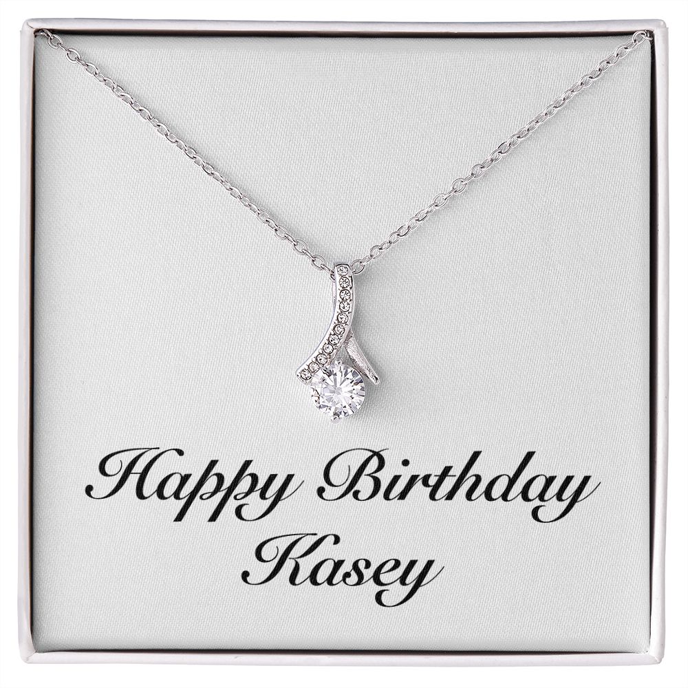 Happy Birthday Kasey - Alluring Beauty Necklace