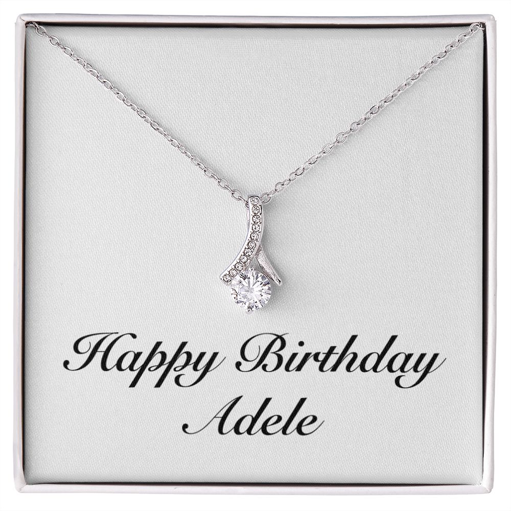 Happy Birthday Adele - Alluring Beauty Necklace