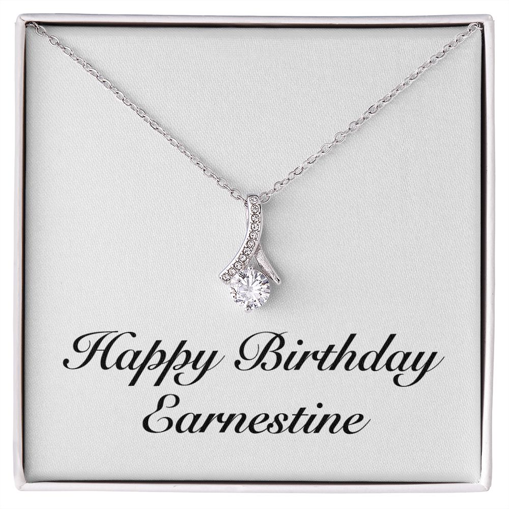 Happy Birthday Earnestine - Alluring Beauty Necklace