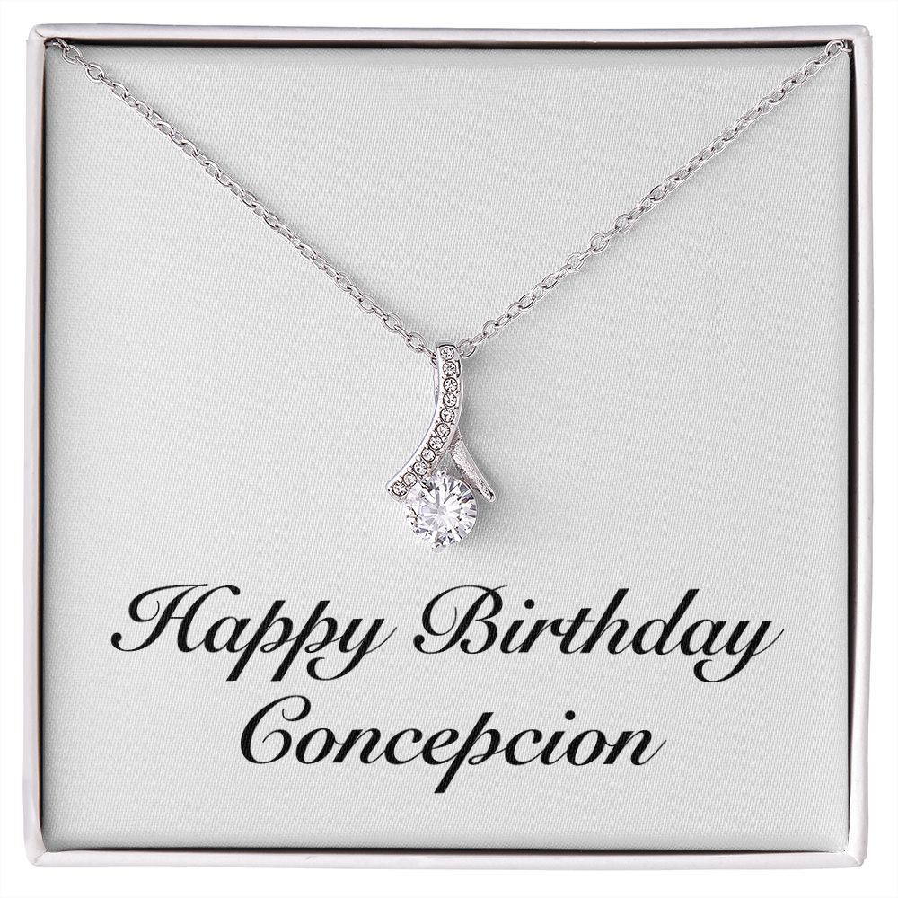 Happy Birthday Concepcion - Alluring Beauty Necklace