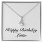 Happy Birthday Lottie - Alluring Beauty Necklace